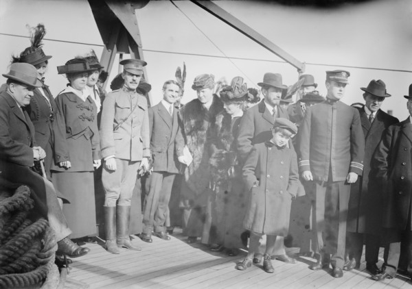 Departure of U.S.S. Jason: between c1914 and c1915. Creator: Bain News Service.