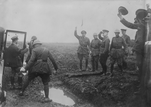 British Bid King Albert good by, 22 Nov 1917. Creator: Bain News Service.