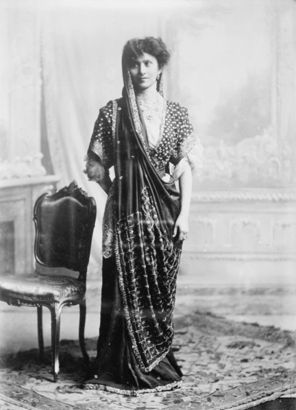 Mrs. Ratan Lata, standing, c1910. Creator: Bain News Service.