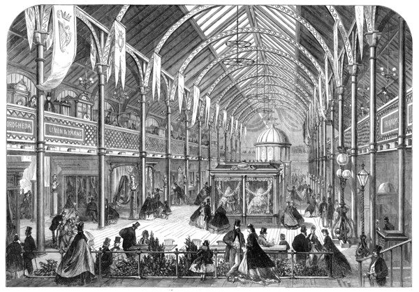 The Exhibition of Arts and Manufactures at Dublin, 1864. Creator: Unknown.