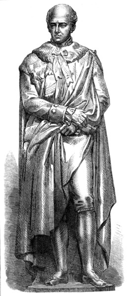Statue of the late Duke of Bedford, at Tavistock, by E. B. Stephens, A.R.A., 1864. Creator: Unknown.