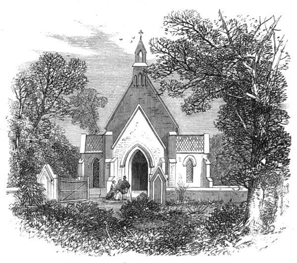 English church at Guzerat, 1864. Creator: Unknown.