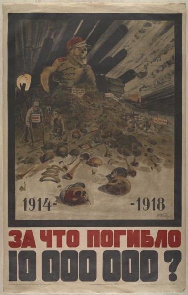 Why were 10,000,000 men killed from 1914-1918?, 1929.