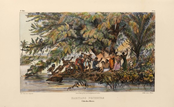 Fishermen of Ilhéus. From "Voyage pittoresque dans le Brésil", 1835. Creator: Rugendas, Johann Moritz (1802-1858).