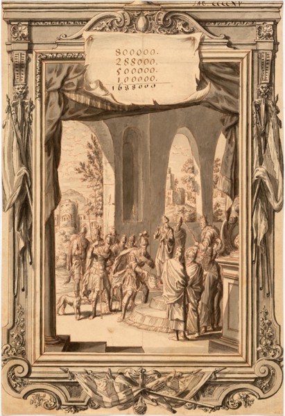 David's Census. Creator: Füssli, Johann Melchior (1677-1736).