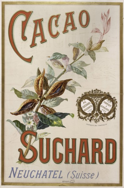 Cacao Suchard, Neuchâtel , 1892. Creator: Anonymous.