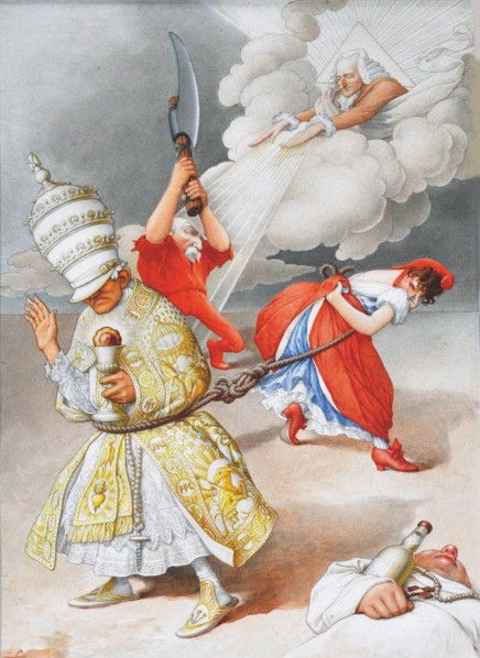 La Séparation des Églises et de l'État (Separation of the Churches and the State), 1905. Creator: Anonymous.