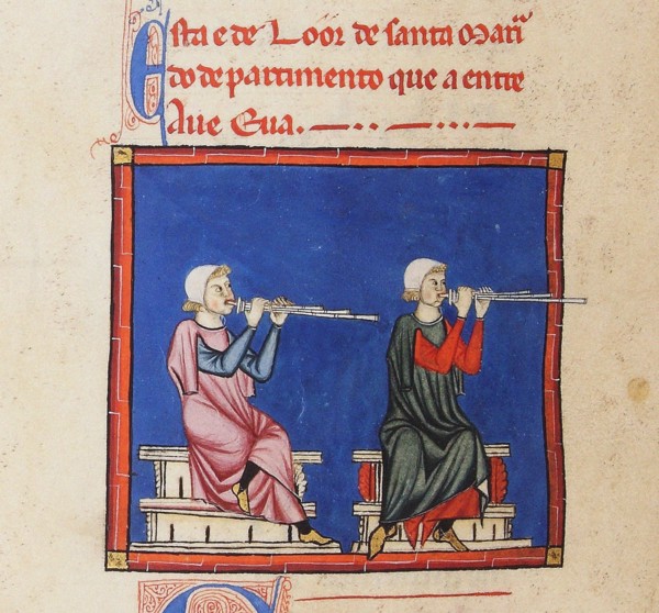 Illustration from the codex of the Cantigas de Santa Maria, c. 1280. Creator: Anonymous.
