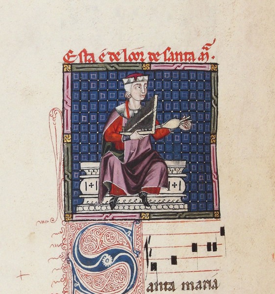 Illustration from the codex of the Cantigas de Santa Maria, c. 1280. Creator: Anonymous.