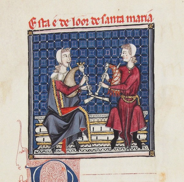 Illustration from the codex of the Cantigas de Santa Maria, c. 1280. Creator: Anonymous.