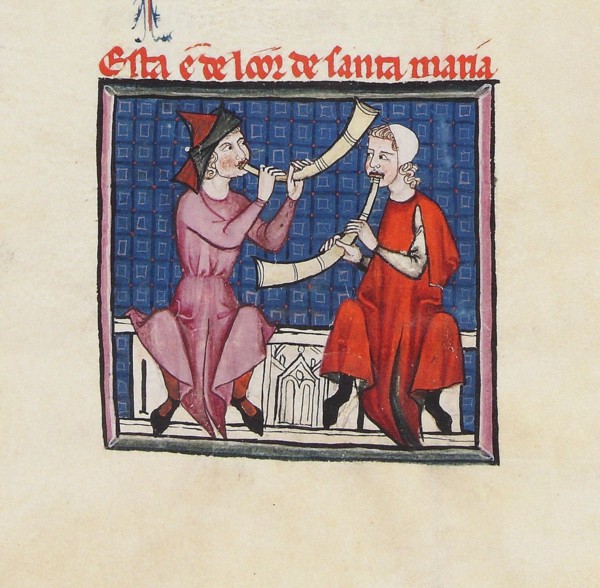 Illustration from the codex of the Cantigas de Santa Maria, c. 1280. Creator: Anonymous.