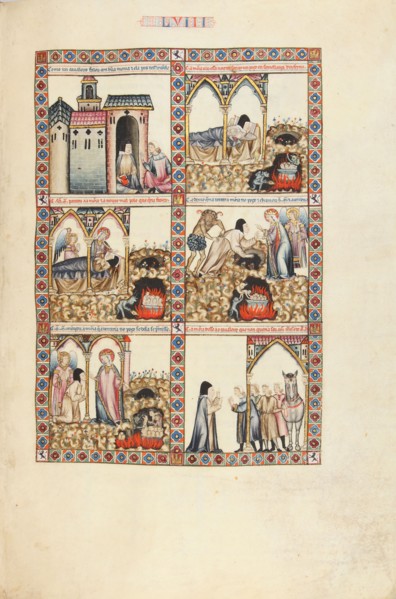 Cantigas de Santa Maria - Codex Rico, ca 1280-1284. Creator: Anonymous.