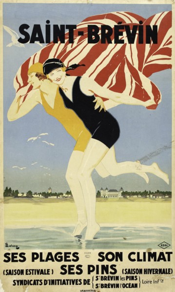 Saint-Brévin, ses plages, son climat, c. 1930. Creator: Lelong, René (1871-1933).
