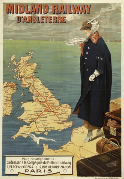 Midland Railway d'Angleterre, 1900s. Creator: Anonymous.