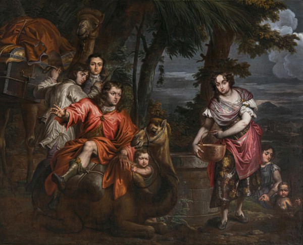 Jacob's Return to Canaan. Creator: Quellinus, Erasmus, the Younger (1607-1678).