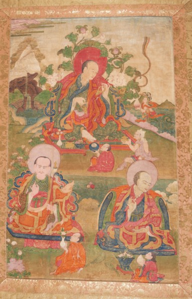 Arhat Thangka, 18th century. Creator: Tibetan Culture.