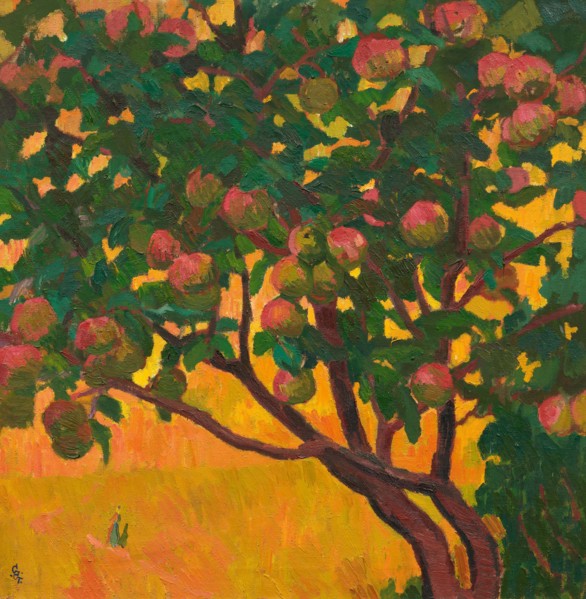 The apple tree, 1912. Creator: Giacometti, Giovanni (1868-1933).