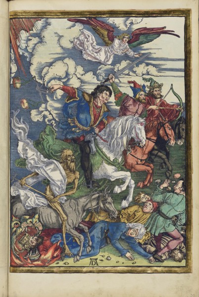 The Four Horsemen of the Apocalypse. From the Apocalypse (Revelation of John), 1511. Creator: Dürer, Albrecht (1471-1528).