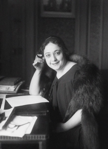 Portrait of Huda Sharawi (1879-1947). Creator: Unknown photographer.