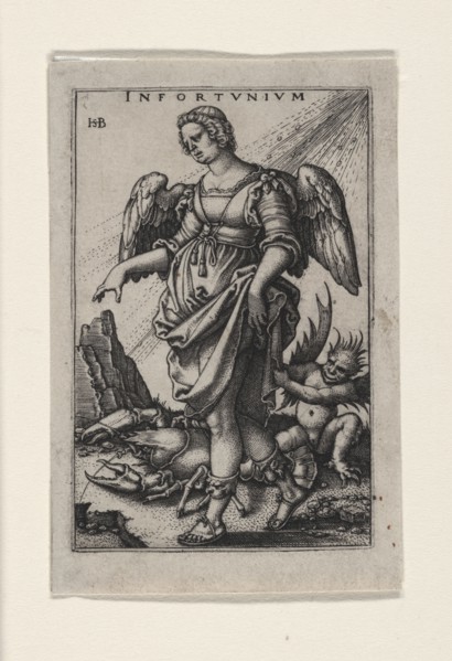 Infortunium (The Misfortune), 1541. Creator: Beham, Hans Sebald (1500-1550).
