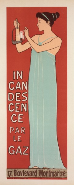 Société Française d'Incandescence par le Gaz (Système Auer), 1896. Creator: Réalier-Dumas, Maurice (1860-1928).
