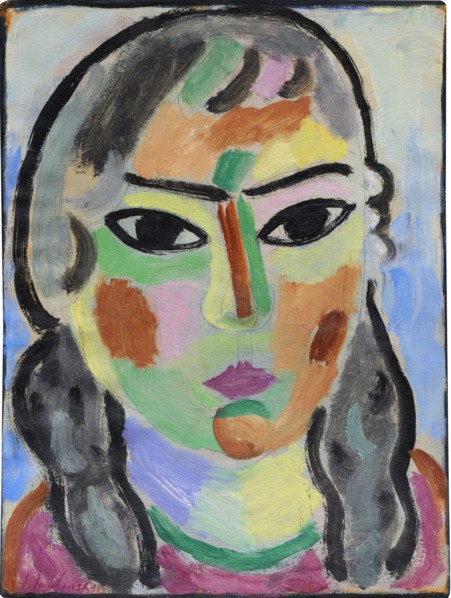 Girl, 1916. Creator: Jawlensky, Alexei, von (1864-1941).