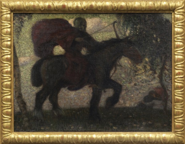 Death and lovers, c.1890. Creator: Stuck, Franz, Ritter von (1863-1928).