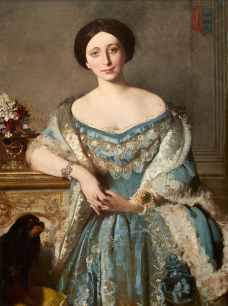 Portrait of Princess Isabella Alvarez de Toledo (1823-1867). Creator: Unknown artist.