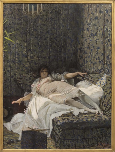 La femme de Claude (Die Ehebrecherin), 1877. Creator: Mosso, Francesco (1848-1877).