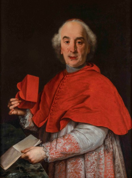 Portrait of Cardinal Giovanni Giacomo Millo (1695-1757), First half of the 18th century. Creator: Traversi, Gaspare (1732-1769).