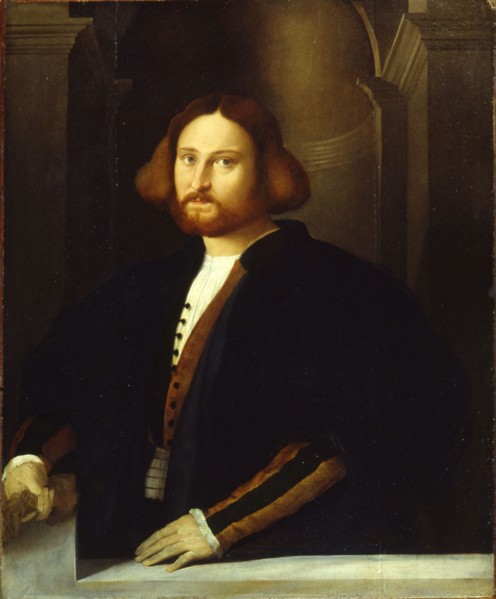 Portrait of Francesco Querini, 1527-1528. Creator: Palma il Vecchio, Jacopo, the elder (1480-1528).