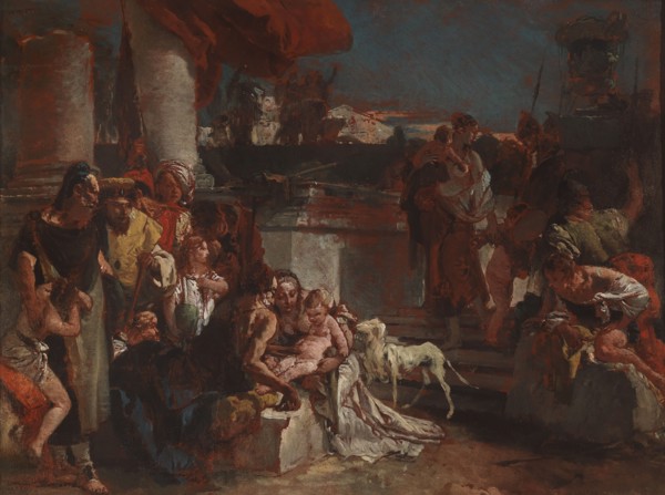 The circumcision, 1725-1726. Creator: Tiepolo, Giambattista (1696-1770).