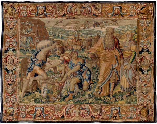 The entry of the animals into Noah's Ark, c.1610. Creator: Eynde, Catherine van den (active 1605-1629).