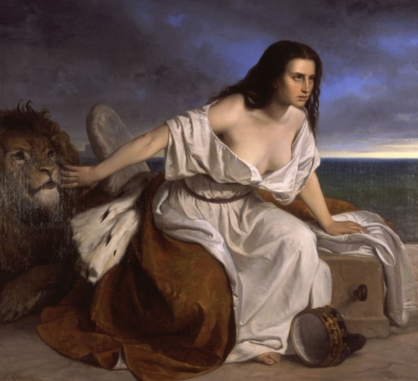 Venezia che spera (Allegory of Venice hoping for unification with Italy), 1861. Creator: Appiani, Andrea, il Giovane (1817-1865).