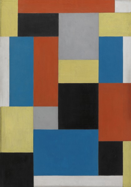Composition XX, 1920. Creator: Doesburg, Theo van (1883-1931).