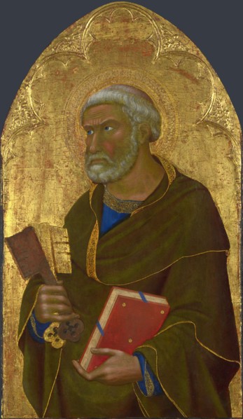 Saint Peter, c.1350. Creator: Master of the Madonna of the Palazzo Venezia (active 1340-1360).