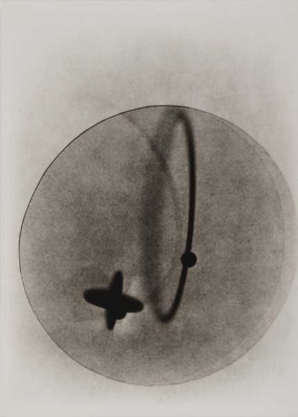 Photogram (positive), 1924. Creator: Moholy-Nagy, Laszlo (1895-1946).