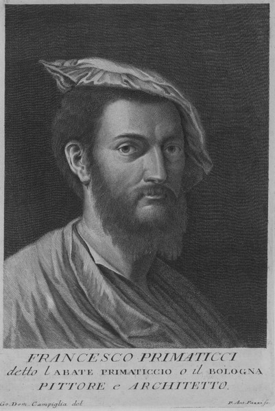 Francesco Primaticcio from the Abate Primaticcio or the Bologna picturesque and architect, 1752. Creator: Pazzi, Pietro Antonio (1706-1770).