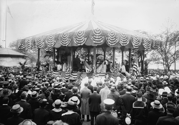 Field Mass, 30 May 1918. Creator: Bain News Service.