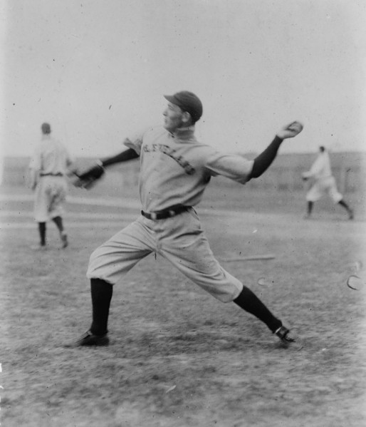 F.E. "Fin" Wilson, Cleveland AL (baseball), 1912. Creator: Bain News Service.