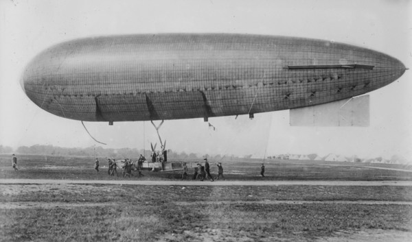 Army Airship, "Beta II", between c1910 and c1915. Creator: Bain News Service.