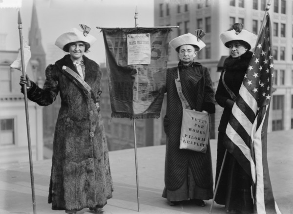 Mrs. J. Hardy Stubbs, Miss Ida Craft, Miss Rosalie Jones, between c1910 and c1915. Creator: Bain News Service.