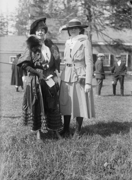 Mrs. Joe Widener & Fifi, between c1915 and c1920. Creator: Bain News Service.