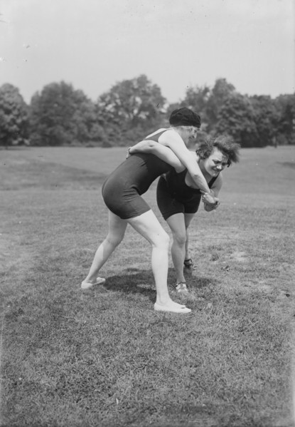 Mme. Revyl & Jane Lory, 1918. Creator: Bain News Service.