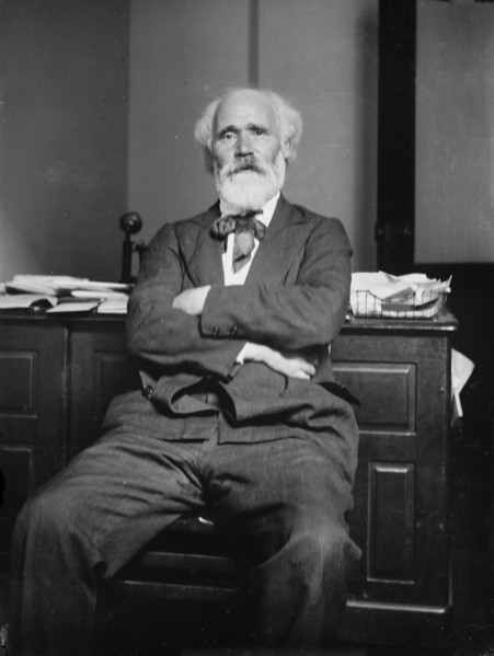 James Keir Hardie seated in study, 1914. Creator: Bain News Service.
