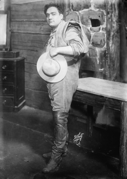 Caruso as Johnson, White, NY, 1910. Creator: Bain News Service.
