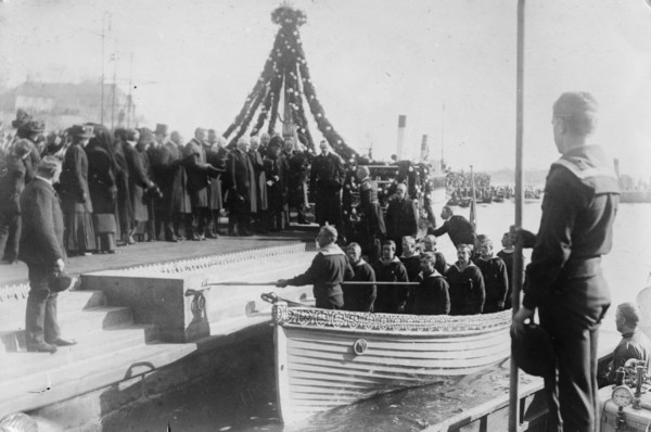 Bjornson funeral, Christiania, 1910. Creator: Bain News Service.