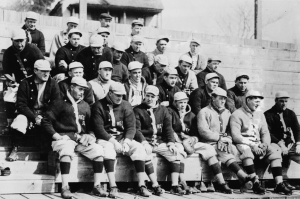 Red Sox at spring training, Hot Springs, AR, Boston, AL (baseball), 1912. Creator: Bain News Service.