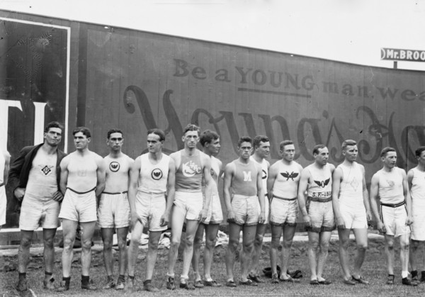 Send off of Olympic Athletes, 1912. Creator: Bain News Service.