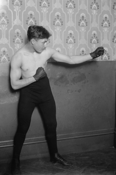 French boxer Charles "Little Apache" Ledoux, between c1910 and c1915. Creator: Bain News Service.